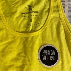 🌊 Everyday California Yellow Neon Tank 🏄🏼‍♀️